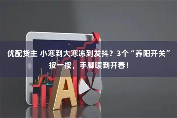 优配货主 小寒到大寒冻到发抖？3个“养阳开关”按一按，手脚暖到开春！