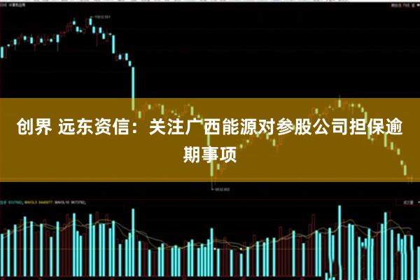 创界 远东资信：关注广西能源对参股公司担保逾期事项