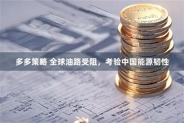多多策略 全球油路受阻，考验中国能源韧性