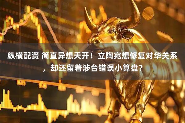 纵横配资 简直异想天开！立陶宛想修复对华关系，却还留着涉台错误小算盘？